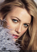 Blake Lively in Glamour UK - August '09 edition