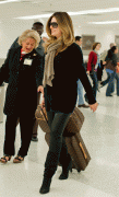 c60a7d58201626 Daisy Fuentes at Miami International Airport on 11/30/09 
